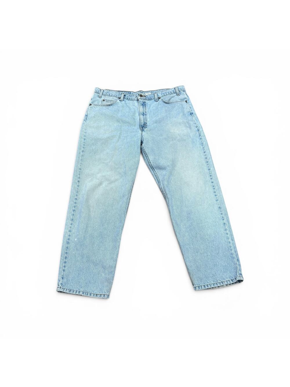Vintage Levi's 550 Men's Size 38x29 Wide Leg Jeans Orange Tab